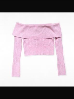 Wild Fable Cropped Off the Shoulder Sweater